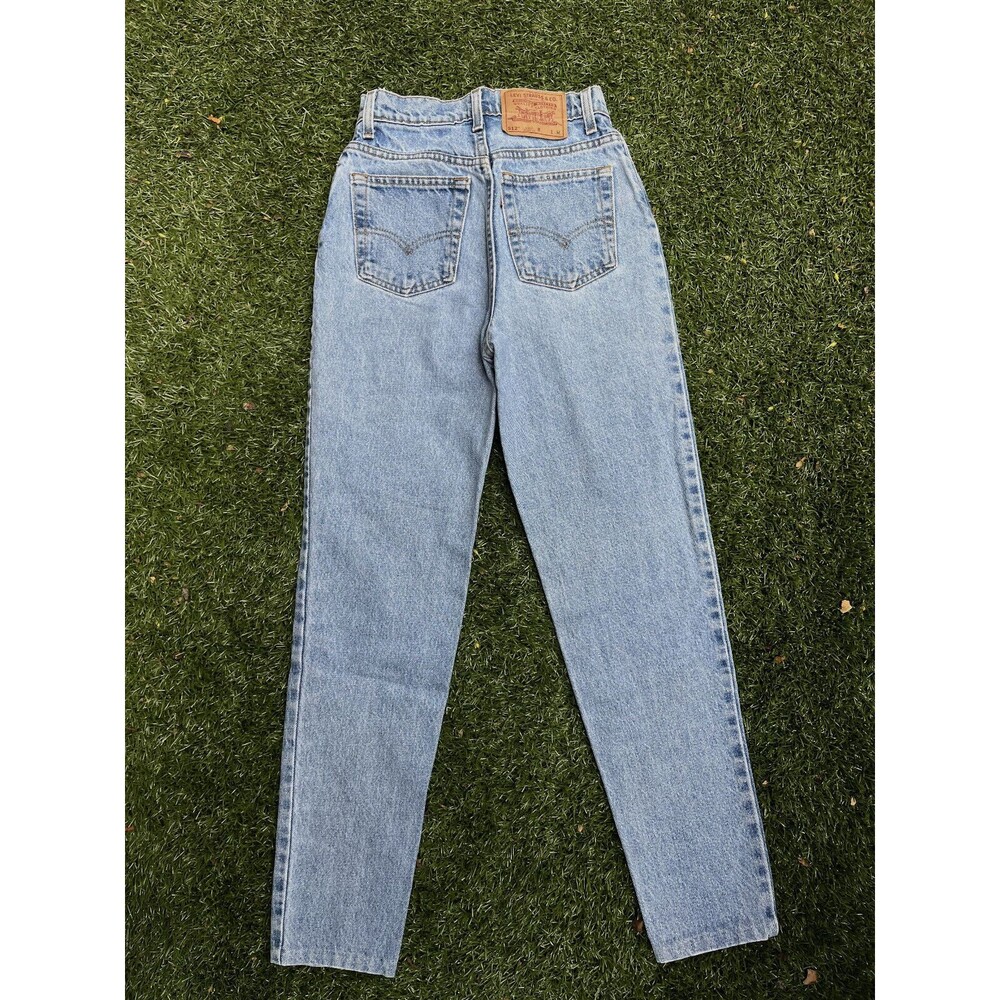 Vintage Levis 512 Red Tab Slim Fit Tapered Made in USA 24x28